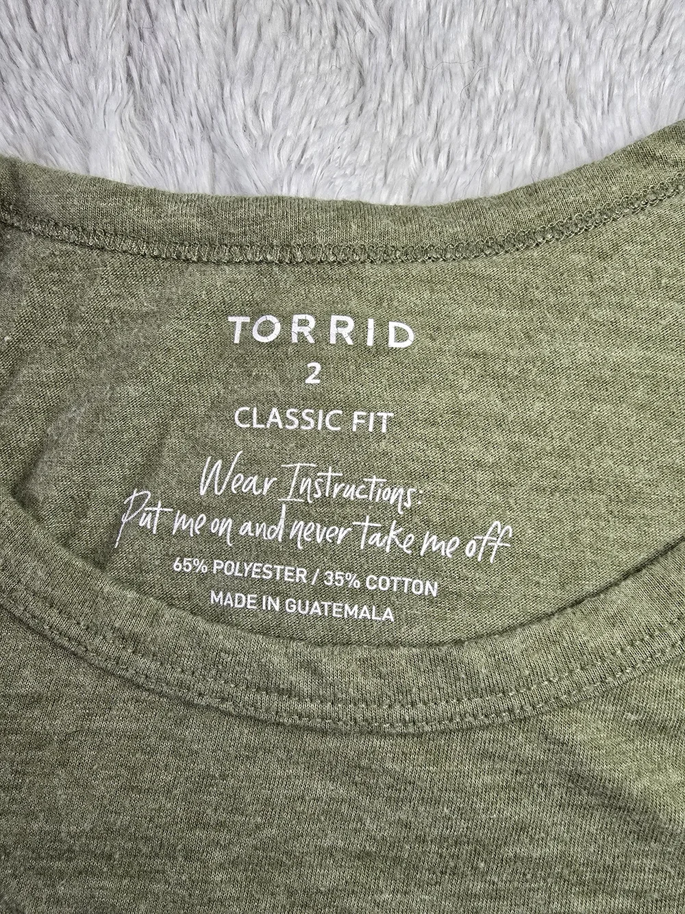 Olive Green T-shirt